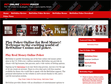 Tablet Screenshot of onlinecasinopokerroom.com